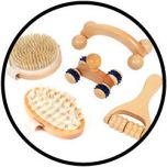 Houten Massage Set